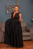 Black maxi dress SA - Sarai Afrique