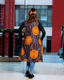 Polka Brown Ankara Jacket