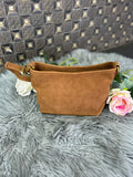 Yellow Brown Vernika Shoulder Handbag