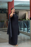 Black Handlace Gown