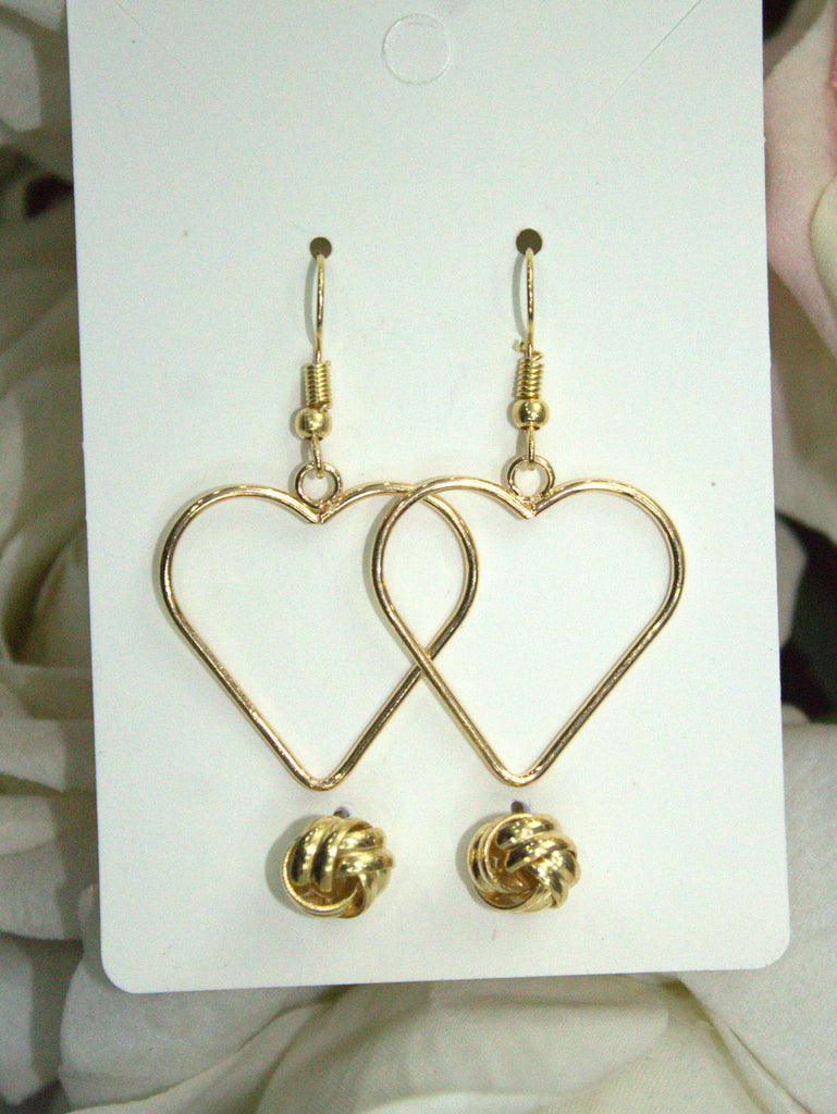 Gold earring  set