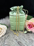 Mint Green Cube Mini bag